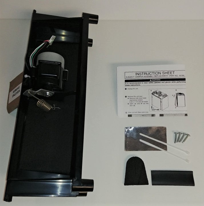 SV18199, Vanee,Venmar, Damper System Assembly, 1601620,1601635,43130,