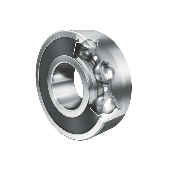 6203-2RS-1/2, Double sealed, Ball Bearing, 12,000 RPM, 12.7x40x12mm,