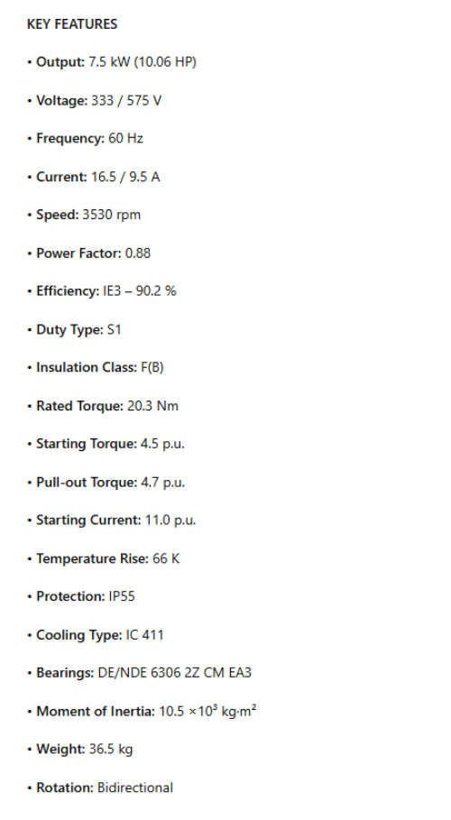 AMPH112MDA2-575-B35, AMPH112MDA2-575,