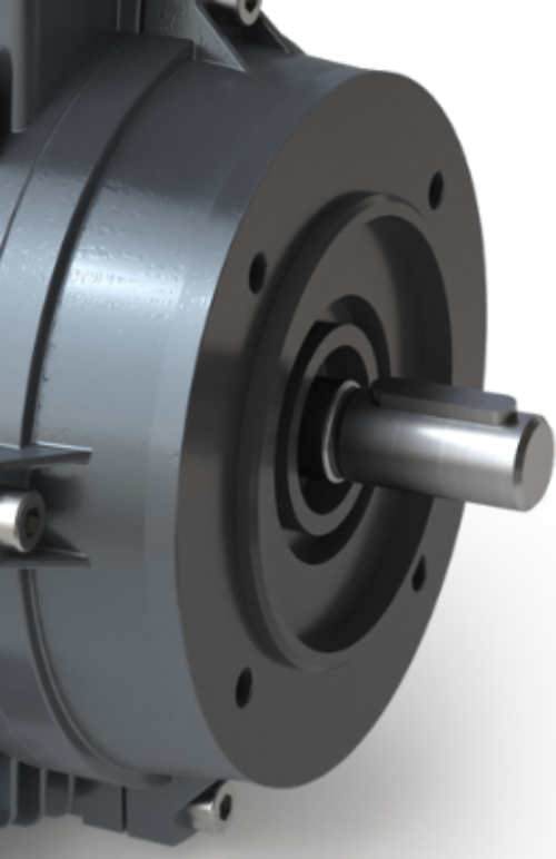 B14KIT71, Techtop, Flange B14, Standard Aluminum, Frame: 71,