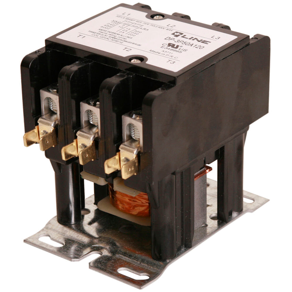 DP-3P90A240, Rotom, Magnetic Contactor, 3 Poles,90 Amps,240V Box lung,