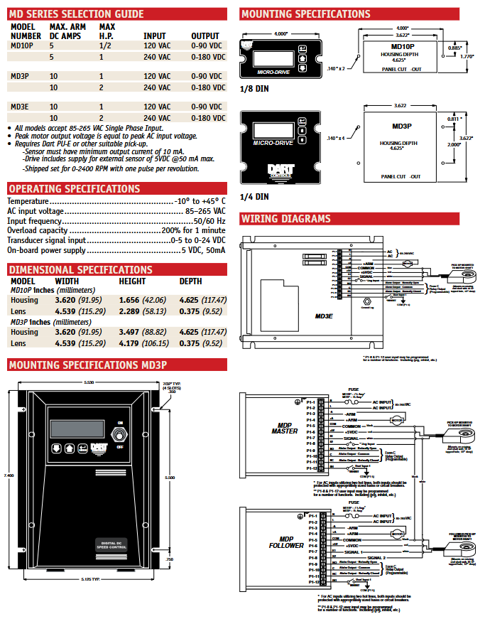 MD10P, MD10P-9, MD3E, MD3P, MD50P, MD40P, MD40P-420, MD50E, MD50P-420,