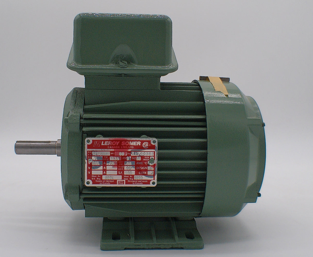LSTE56, D1100383, 1/2Hp, 3450 Rpm, 575 Volts, Frame: 56, Tefc,