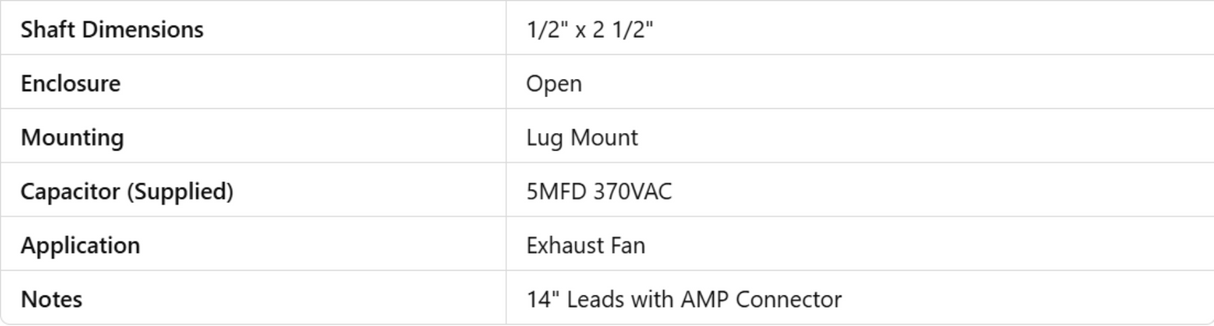 X63747, Xactone, 1/7Hp, 1550 Rpm, 115V, Frame:42, 63747-0, PennBarry,