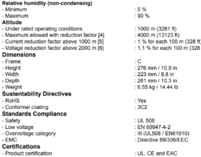 SSW900,Weg,150Hp, 171A,220-575V,IP 00,CONT,110-240V,Control Supply 24V