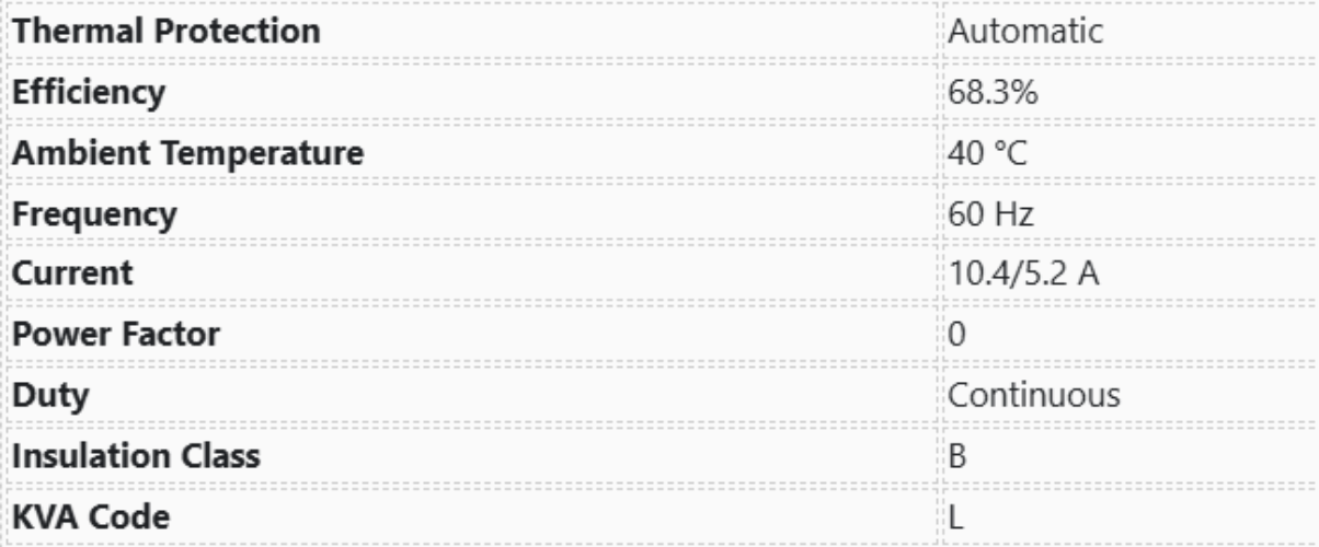 HG714, Leeson, 3/4 Hp, 1800 RPM, 115-230 Volts, Frame:48Y, Drip Proof,