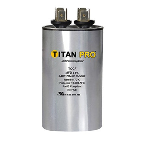 TOCF6, Packard, Titan Pro, Capacitor Run, 6uF 370/440V OVAL,