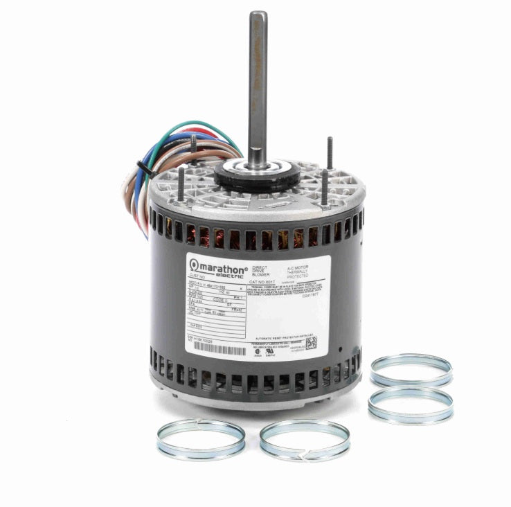 X017, Marathon, 1/2 Hp, 1800 Rpm, 208-230V, frame:48Z, OAO,048A17O155,