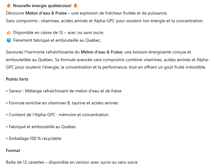 Platto Melon d'eau & fraise sucre