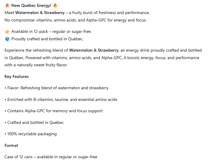 Platto Melon d'eau & fraise sucre