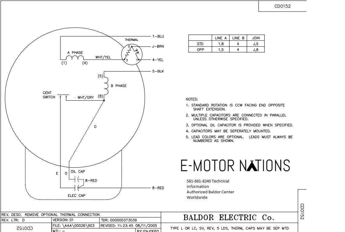 FDL3533TM, Baldor, 7.5 Hp, 1730 Rpm, 230V,37N371T879G1, Fr:213T, TEFC,