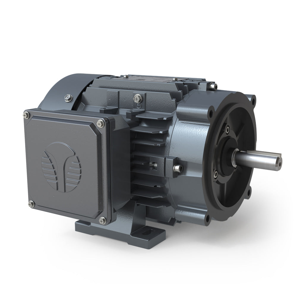 BLA.334DP-C, 1/3 Hp, 1750 Rpm, 208-230/460V, Fr:56C, TEFC, IP55,