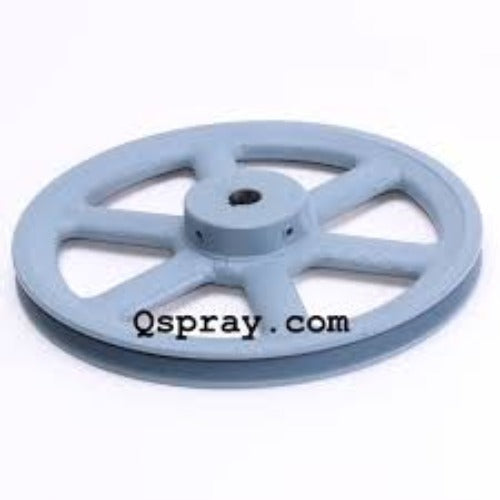 MA90, Maska, Pulley, 9'' O.D, Cast iron casting, VBelt, Multi Bore