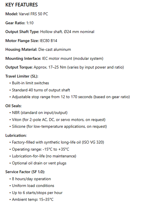 FRS 50 PC/PC 1:10
