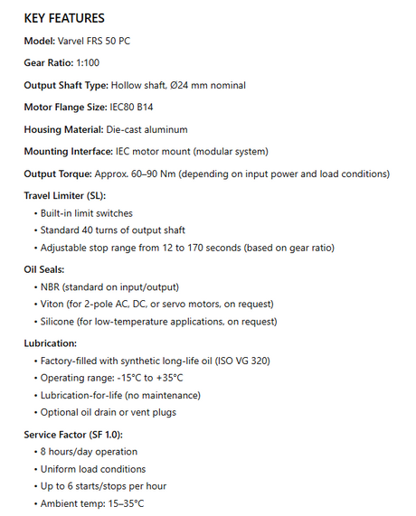 FRS 50 PC/PC 1:100