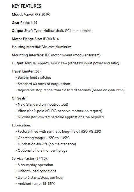 FRS 50 PC/PC 1:49