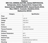1332, Genteq, 1/20Hp, 1550 Rpm, 208-230 Volts, Frame:3.3, Open Air Over, - Electrical Motors - E-Motor Nations - electric motors - [product_tags]- motor electric - moteur électrique - moteurs - drive - replacement - venmar - hvac - méchoui - capacitor - condensateur - fan