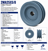 2MA25X5/8