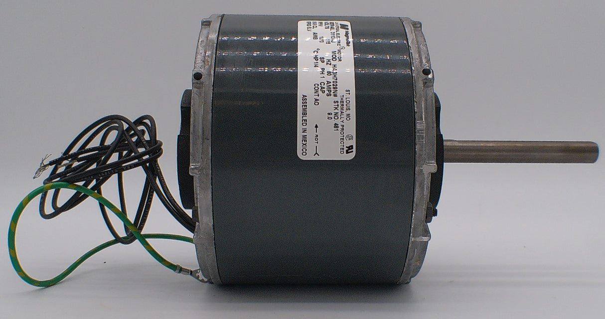 481, HA3H7029N, Magnetek, 1/4Hp, 1050 Rpm, 115 Volt, Frame:42, - Electrical Motors - E-Motor Nations - electric motors - [product_tags]- motor electric - moteur électrique - moteurs - drive - replacement - venmar - hvac - méchoui - capacitor - condensateur - fan