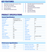 5469, 1/3Hp, 825 RPM, 208‑230 V, 1 Ph, 60 Hz, OPAO, Frame 48Y, K055WKM1098012B - Electric Motors - U.S. Motors - electric motors - [product_tags]- motor electric - moteur électrique - moteurs - drive - replacement - venmar - hvac - méchoui - capacitor - condensateur - fan