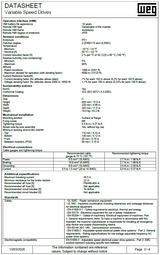CFW110022T5ONFZ, 22 A (ND) / 19 A (HD), 500‑600 V, 3‑Phase, IP21, CFW11 Series