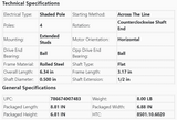 599, A.O SMITH, 1/10Hp, 1550 Rpm, SS599,115 Volts,F4125-482/92,SS599, - HVAC ELECTRIC MOTOR - E-Motor Nations - electric motors - [product_tags]- motor electric - moteur électrique - moteurs - drive - replacement - venmar - hvac - méchoui - capacitor - condensateur - fan