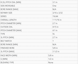 MVL44, Maska, Adjustable Pulleys, O.D 4.15'', 1VL44, BROWNING, MULTI BORE I.D - PULLEY - BROWNING - electric motors - [product_tags]- motor electric - moteur électrique - moteurs - drive - replacement - venmar - hvac - méchoui - capacitor - condensateur - fan
