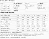 X004, Marathon, 1/2Hp, 1075/3Spd, 115V, Fr:48, 048A11O1755, FML1056, X033, 048A11O1674 - DIRECT DRIVE MOTOR - E-Motor Nations - electric motors - [product_tags]- motor electric - moteur électrique - moteurs - drive - replacement - venmar - hvac - méchoui - capacitor - condensateur - fan