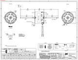 D128, 1/40‑1/50‑1/80Hp, 1500 RPM, 115 V, 1 Ph, 60 Hz, Open Air Over, Frame 3.3