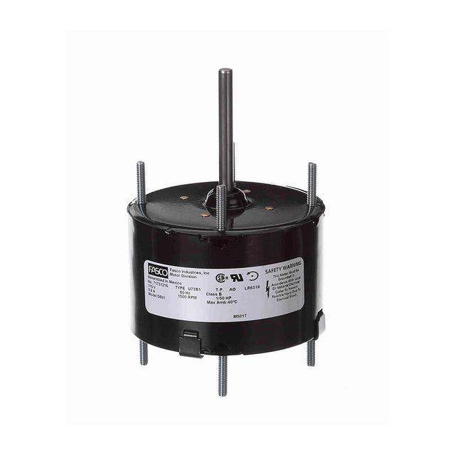 D601, 1/50 Hp, 1500 RPM, 115 V, 1 Ph, 60 Hz, TEAO, Frame 3.3