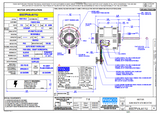 D701, 1/2Hp, 1075 RPM, 115 V, 1 Ph, 60 Hz, Open Air Over (OAO), Frame 48