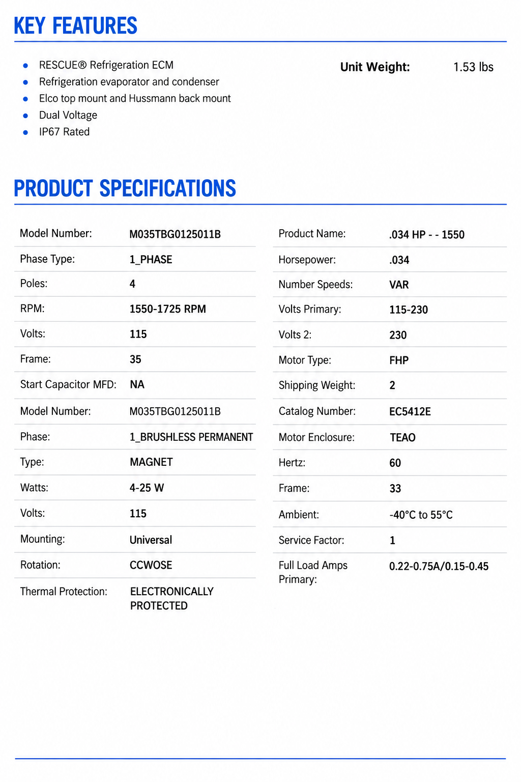 EC5412E
