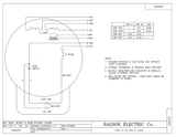 EL11203, 0.25Hp, 1725 RPM, 115/230 V, 1 Ph, 60 Hz, OPEN (ODP), Frame 48, 34F351R064G1 - Electric Motors - BALDOR - electric motors - [product_tags]- motor electric - moteur électrique - moteurs - drive - replacement - venmar - hvac - méchoui - capacitor - condensateur - fan