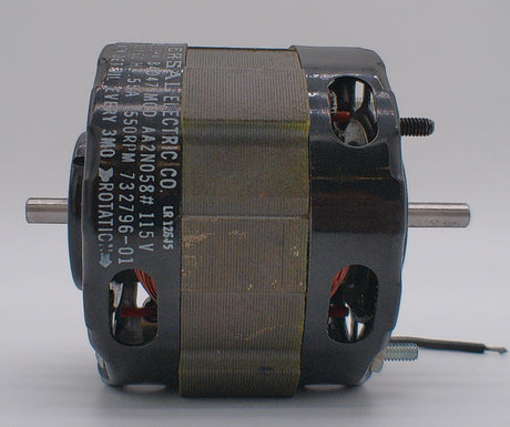 Electric Motor, SER 12ha 84047, MOD AA2N058, 115 Volts, 50/60 Hz, .55A, 1550 RPM, 732796-01 - HVAC ELECTRIC MOTOR - E-Motor Nations - electric motors - [product_tags]- motor electric - moteur électrique - moteurs - drive - replacement - venmar - hvac - méchoui - capacitor - condensateur - fan