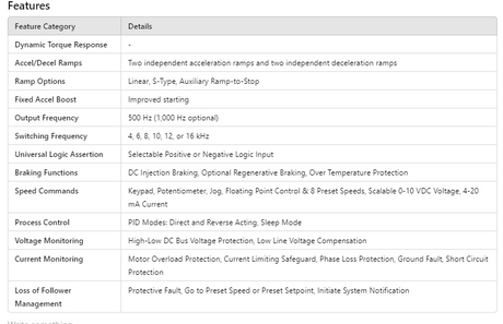 174607.00, VectorSeries 0.50Hp / 240V, 1/3PH(i/p) / 230V, 3PH(o/p) / 2.4A(o/p) Cont. / NEMA1 - AC DRIVES - E-Motor Nations - electric motors - [product_tags]- motor electric - moteur électrique - moteurs - drive - replacement - venmar - hvac - méchoui - capacitor - condensateur - fan