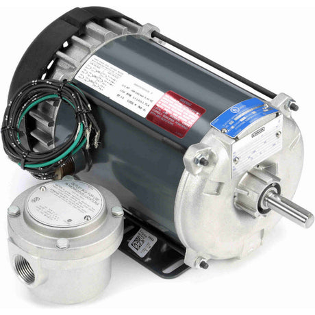 G649, 0.5Hp, 1800 RPM, 208‑230/460 V, 3 Ph, 60 Hz, Explosion Proof Fan Cooled (EPFC), Frame 56, 056T17G5312 - EXPLOSION PROOF MOTORS - LEESON - electric motors - [product_tags]- motor electric - moteur électrique - moteurs - drive - replacement - venmar - hvac - méchoui - capacitor - condensateur - fan