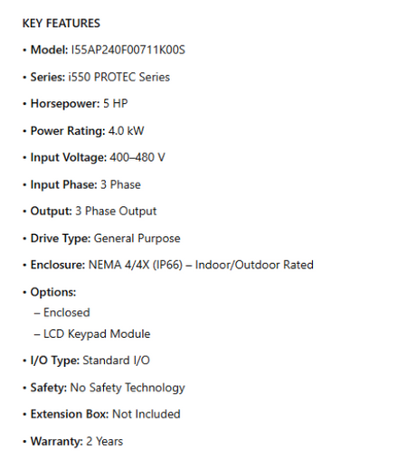 I55AP240F00711K00S