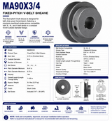 MA90X3/4