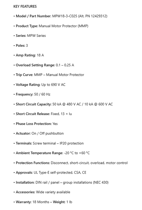 MPW18-3-C025