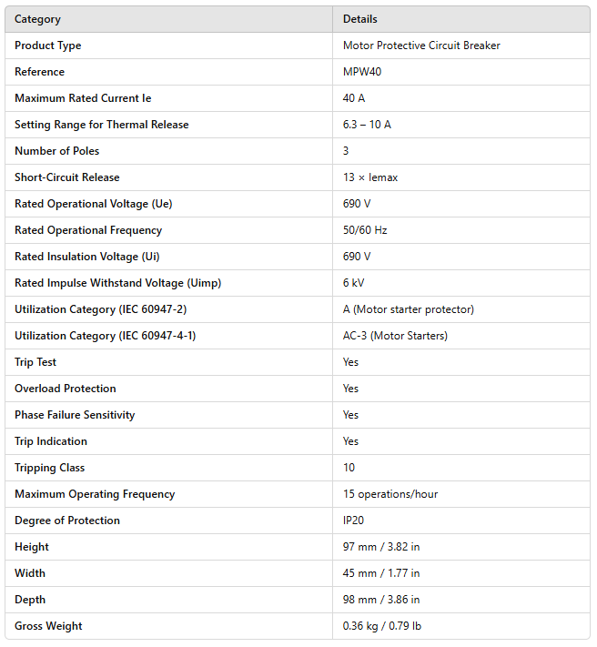 MPW40-3-U010