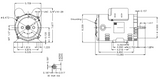 OC.50102W01DOE,  Rolled Steel 0.5Hp 3510 Rpm 2P W56C 1Ph 115/208-230 V 60 Hz IC01 - ODP - Foot-mounted - Electrical Motors - E-Motor Nations - electric motors - [product_tags]- motor electric - moteur électrique - moteurs - drive - replacement - venmar - hvac - méchoui - capacitor - condensateur - fan