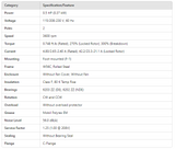 OC.50102W01DOE,  Rolled Steel 0.5Hp 3510 Rpm 2P W56C 1Ph 115/208-230 V 60 Hz IC01 - ODP - Foot-mounted - Electrical Motors - E-Motor Nations - electric motors - [product_tags]- motor electric - moteur électrique - moteurs - drive - replacement - venmar - hvac - méchoui - capacitor - condensateur - fan