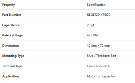 RBOLT20-475QC