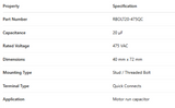 RBOLT20-475QC