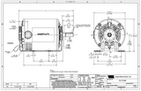 S127, 0.33Hp, 1725 RPM, 115 V, 1 Ph, 60 Hz, Open Drip Proof (ODP), Frame 48Y, 48S17D2105H