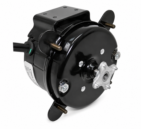 SS9W115, 0.012Hp, 1550RPM, 115V, 1Ph, 60/50Hz, Totally Enclosed, Frame 3.3", EC-9W115