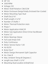 4M090, Dayton, 1/8 hp. 3000 RPM, 230 Volts, Fasco, 7162-0609, 1PH,HVAC - HVAC ELECTRIC MOTOR - DAYTON - electric motors - [product_tags]- motor electric - moteur électrique - moteurs - drive - replacement - venmar - hvac - méchoui - capacitor - condensateur - fan