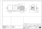 TF.75504W01DOE, 0.75Hp, 1800 RPM, 575 V, 3 Ph, 60 Hz, TEFC, Frame 56