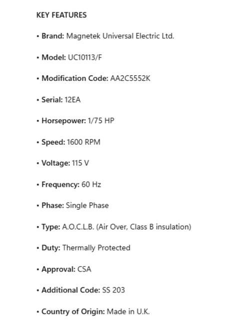 UC10113/F