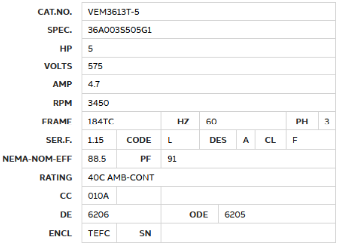 VEM3613T-5